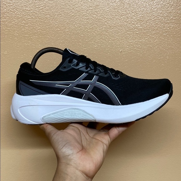 ASICS Gel Kayano 30 Running Sneakers “Black White Sheet Rock” - Picture 12 of 17